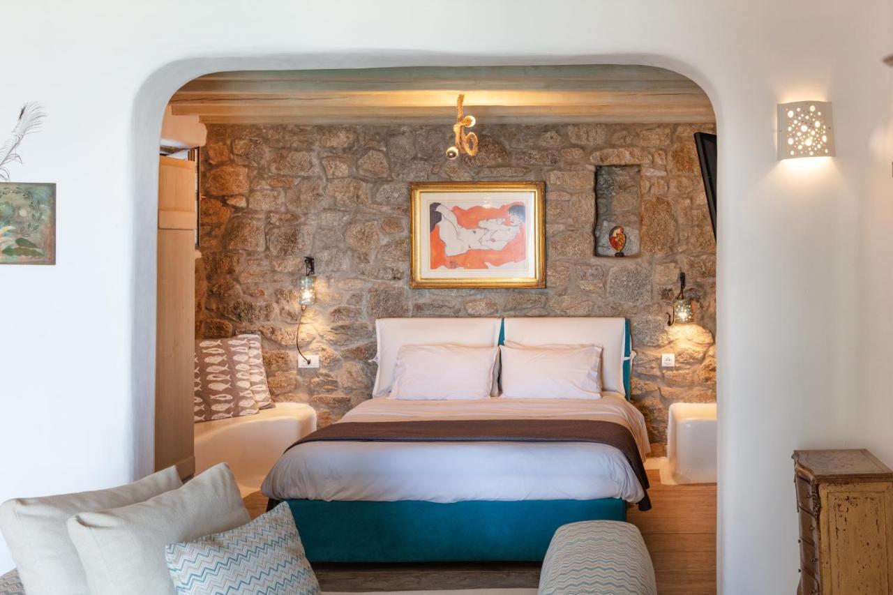 Amallini Suites Mykonos 수퍼 파라다이스 비치 외부 사진
