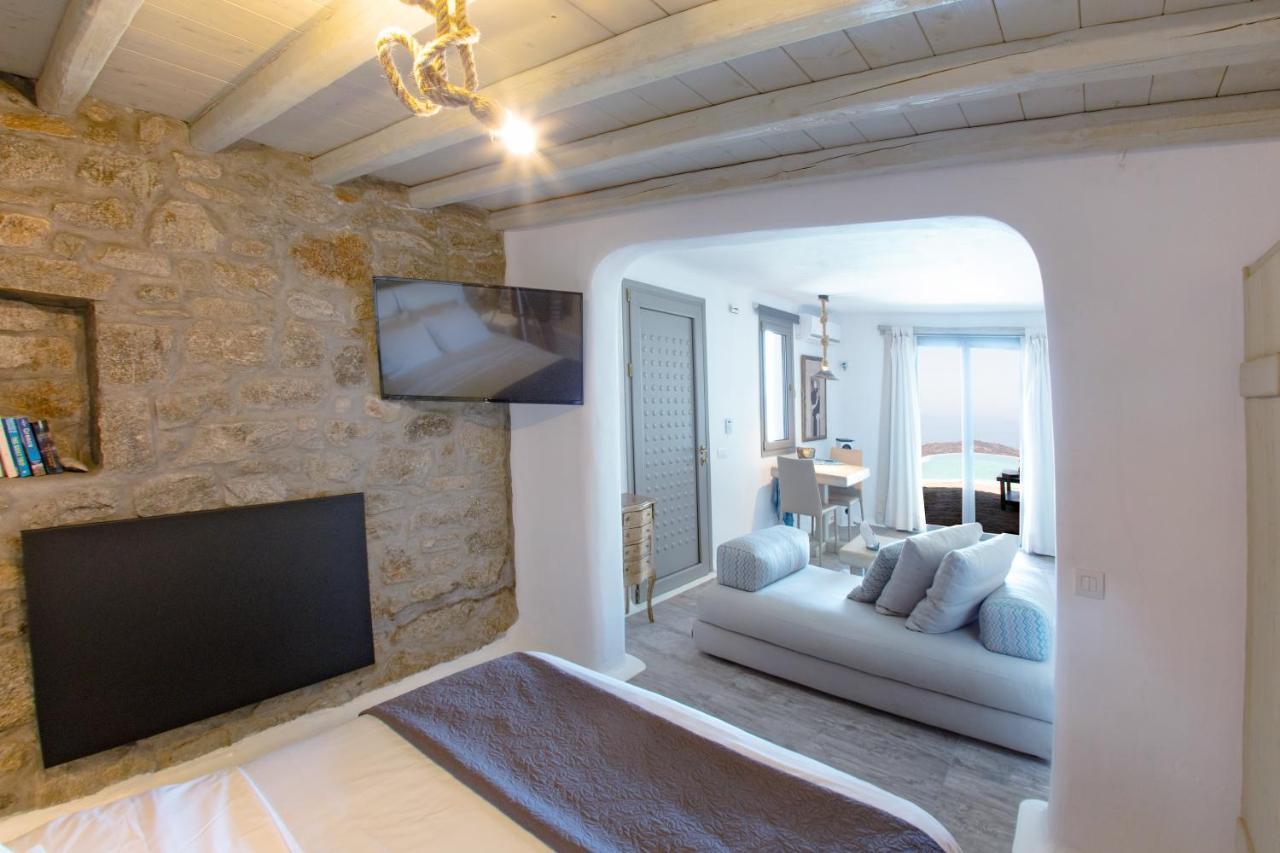 Amallini Suites Mykonos 수퍼 파라다이스 비치 외부 사진