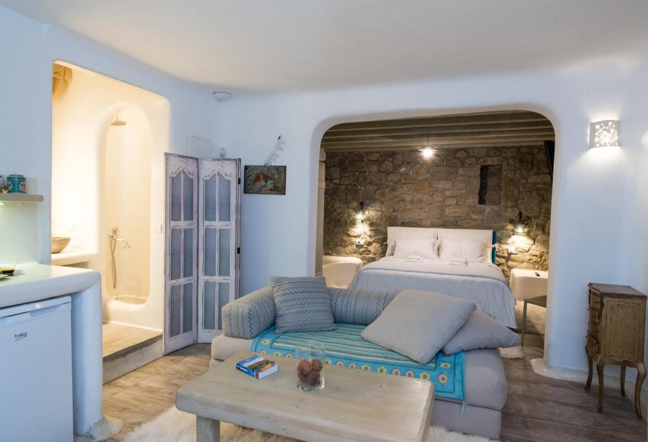 Amallini Suites Mykonos 수퍼 파라다이스 비치 외부 사진